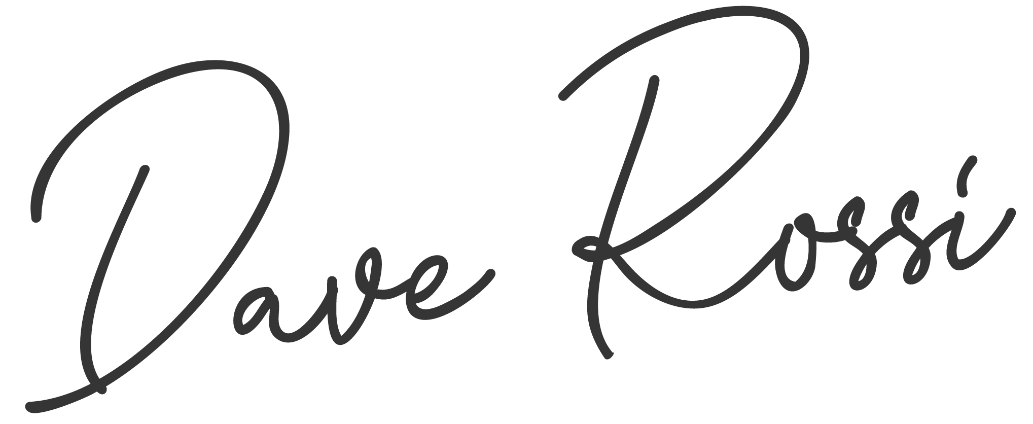Dave Rossi signature